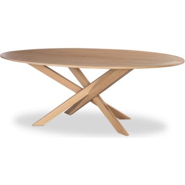 Open Sky Oval Dining Table In Natural