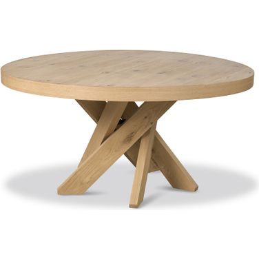 Open Sky Round Dining Table In Natural