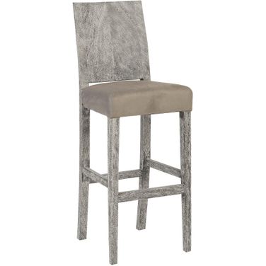 Ophelia Bar Stool In Grey
