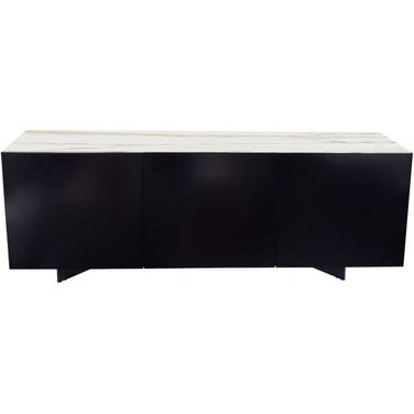Optik White Gold And Anthracite Sideboard