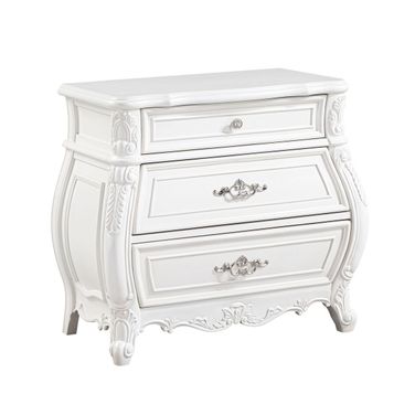 Opulence Nightstand In White