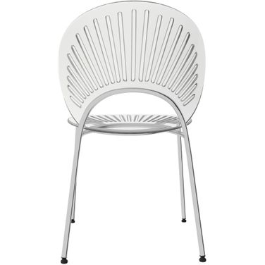 Opulent Dining Chair In Clear