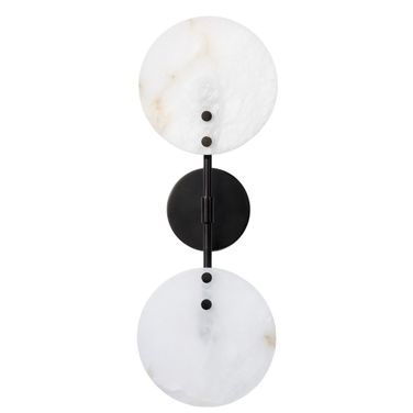 Oracle Alabaster Sconce In Bronze