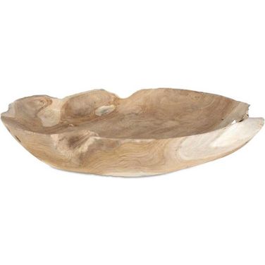 Organic Embrace Outdoor Bowl In Brown