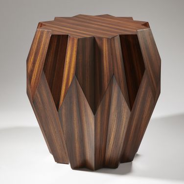 Origami Table In Brown