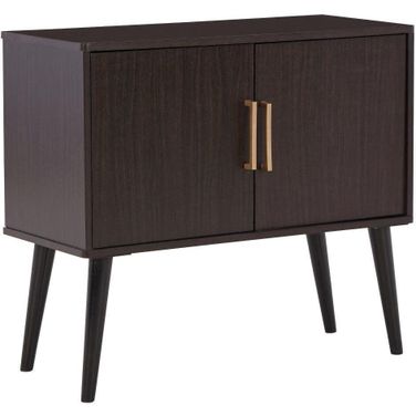 Orinfield Dark Brown Accent Cabinet