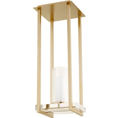 Orion Aged Brass Small Light Pendant