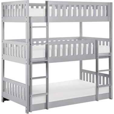 Orion Gray Triple Bunk Bed