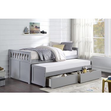 Orion Gray Youth Storage Bedroom Set