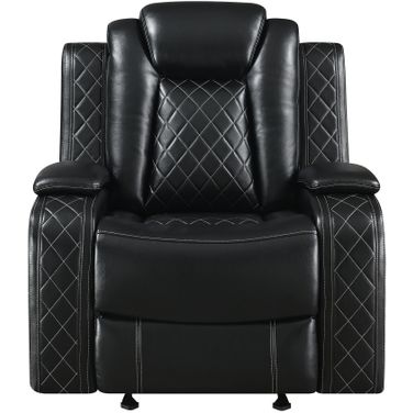 Orion II Glider Recliner In Black