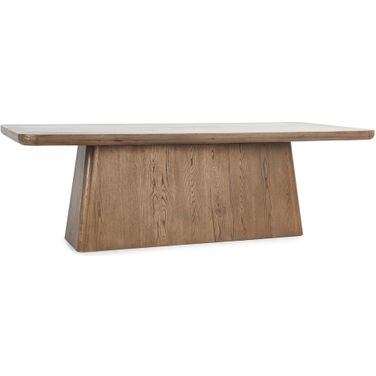 Orlando 95 Inch Dining Table In Light Brown