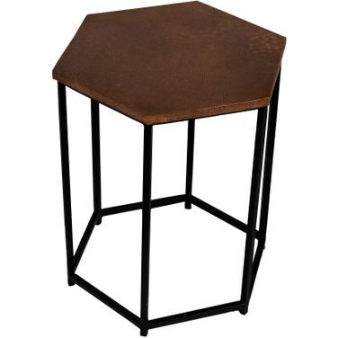 Orlando Occasional Table In Black and Copper
