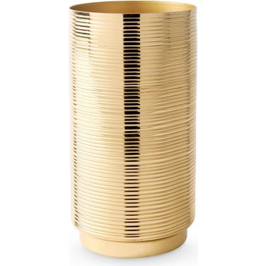 Orosco Large Vase In Brass