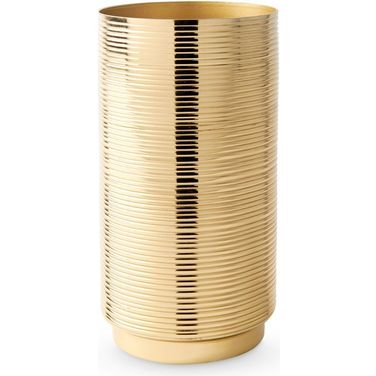 Orosco Medium Vase In Brass