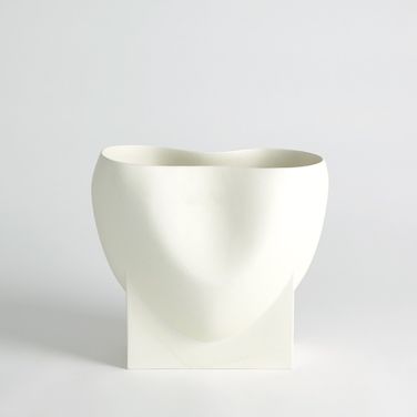 Orpheus Low Bowl In Ivory