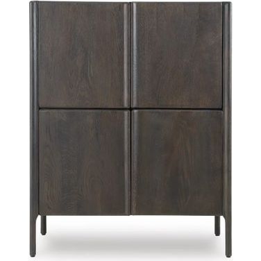 Orsonal Accent Cabinet In Espresso Brown