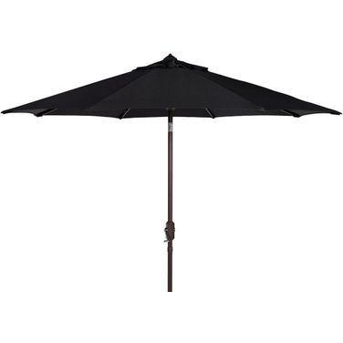 Ortega Black UV-Resistant 9 Auto Tilt Crank Umbrella