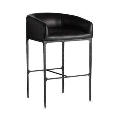 Osbourne Bar Stool In Black