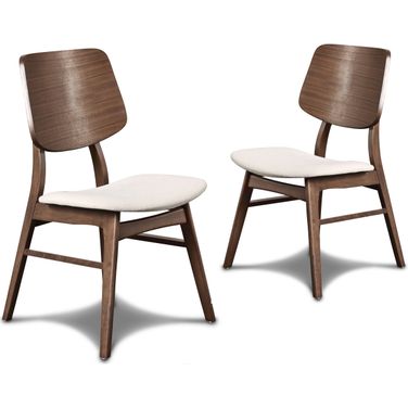 Oscar Wood Back Side Chair (Set of 2)
