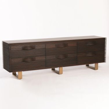 Oslo Long Chest In Brown