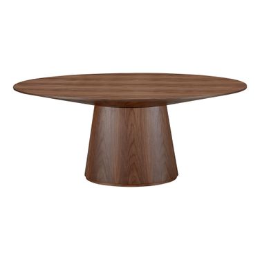 Otago Brown Oval Dining Table