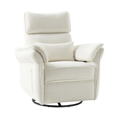 Othello Motion Nursery Chair In White