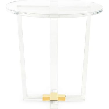 Otis Side Table In Clear