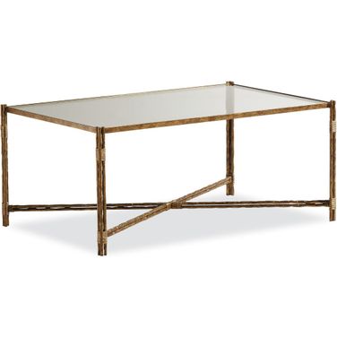 Otto Cocktail Table In Aged Bronze