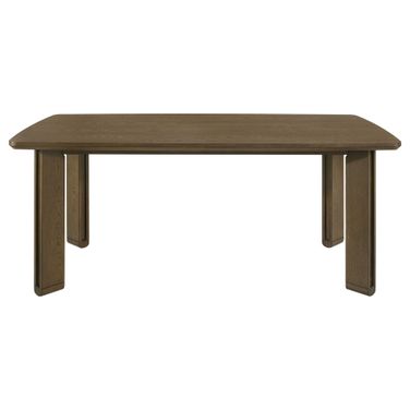 Ottowa 71 Inch Rectangular Wood Dining Table In Brown