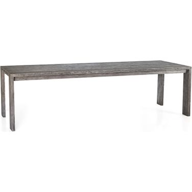 Outdoor Ralph Reclaimed Natural Teak Dining Table-OL-RAL13-108