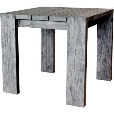 Outdoor Ralph Reclaimed Natural Teak End Table