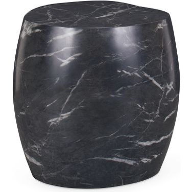 Outdoor Small Bunching Cocktail Table In Black
