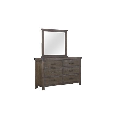 Outfitter's Post 6 Drawer Dresser in Bourbon