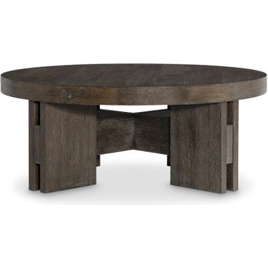 Outline Cocktail Table In Brown