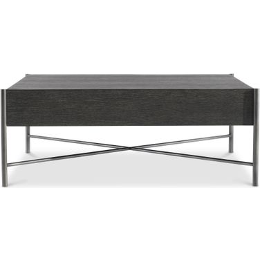 Outline Cocktail Table In Charcoal