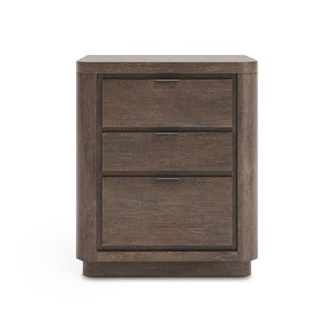 Outline Nightstand In Brown