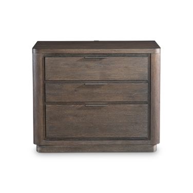 Outline Nightstand In Brown