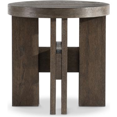 Outline Side Table In Brown