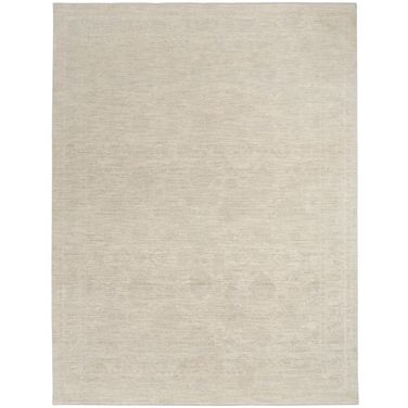Outlines Vintage 10' x 13' Vintage Indoor Rug In Ivory Grey