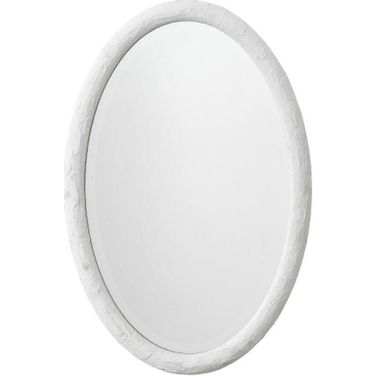 Ovation Oval Mirror In White