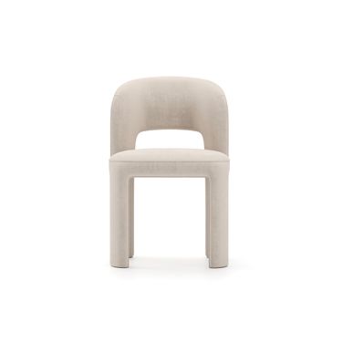 Overlap Side Chair In Cream