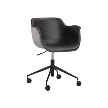 Owen Office Chair In Town Grey and Roman Grey