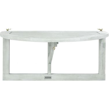 Owens Balcony Hanging Half Table In Grey