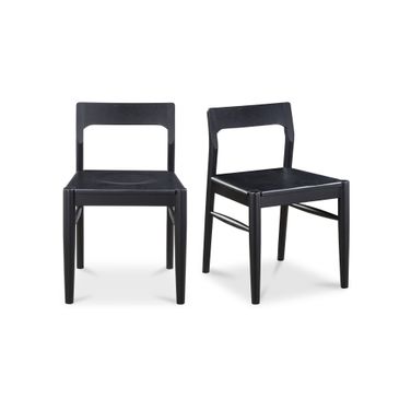 Owing Dining Chair Set Of 2 In Black