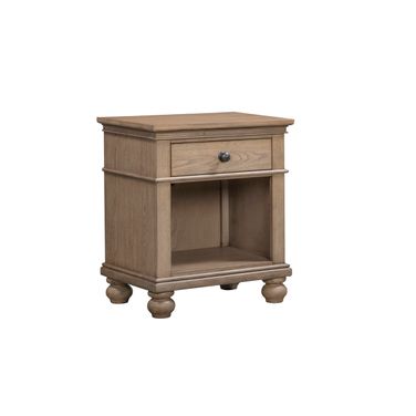 Oxford 1 Drawer Nightstand In Tan