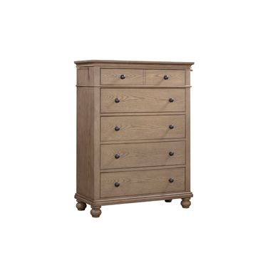 Oxford 5 Drawer Chest In Tan