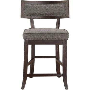 Oxton Distressed Dark Cherry Counter Height Chair Set Of 2