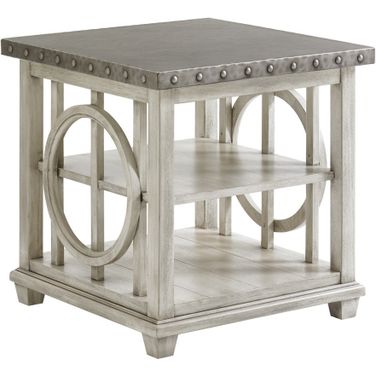 Oyster Bay Lewiston Square Lamp Table