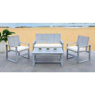 Ozark Grey Wash 5-Piece Outdoor Living Set