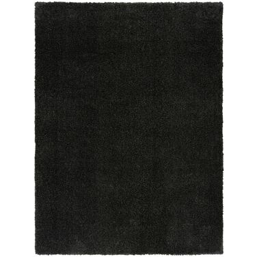 Pacific Shag 7'10" x 9'10" Indoor Rug In Black